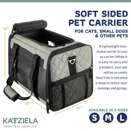 Quilted Companion Pet Carrier - Comfortable