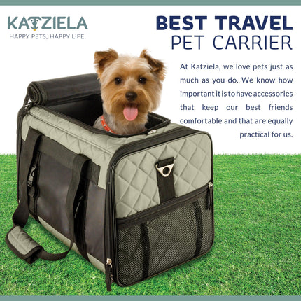 Quilted Companion Pet Carrier - Comfortable