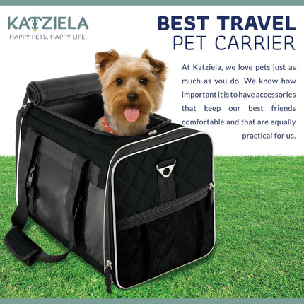 Quilted Companion Pet Carrier - Comfortable