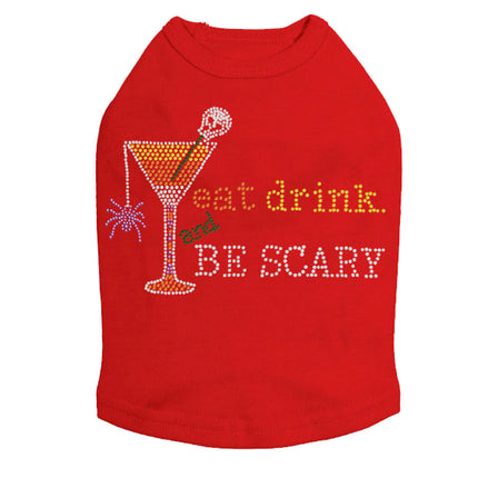 Eat, Drink & be Scary- Dog Tank