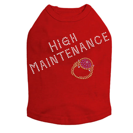 High Maintenance (Fuchsia Ring) - Dog Tank