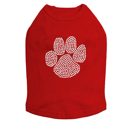 Paw (Rhinestone) - Dog Tank