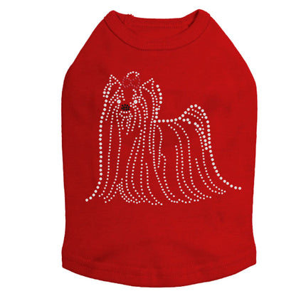 Yorkie Outline - Dog Tank