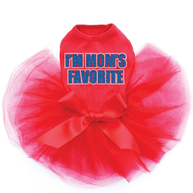 I'm Mom's Favorite (Blue) - Custom Tutu