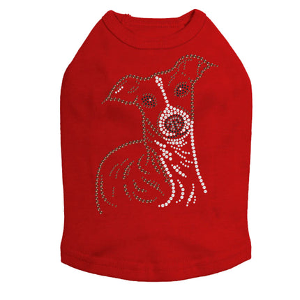 Italian Greyhound Face - Dog Tank