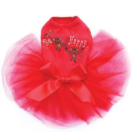 Monkeys - Be Happy - Custom Tutu