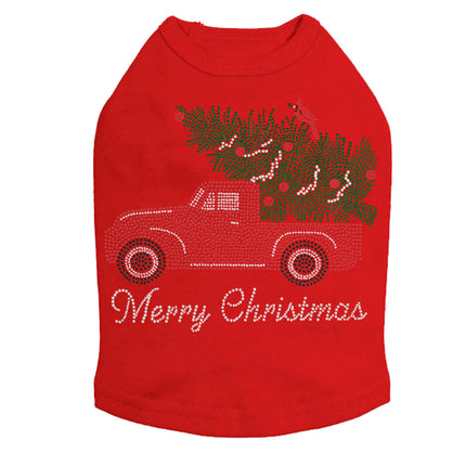 Christmas Truck - Dog Tank