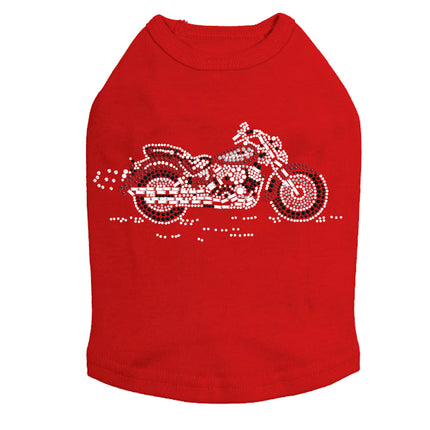 Motorcycle - Large Red & Black - Dog Tank