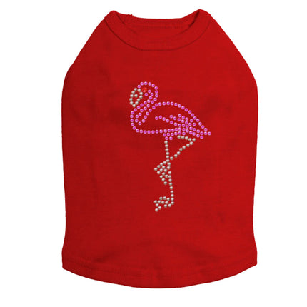 Pink Flamingo (Small) - Dog Tank