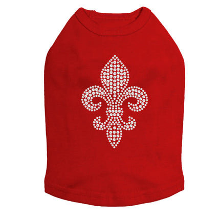 Fleur de Lis (Rhinestone) - Dog Tank