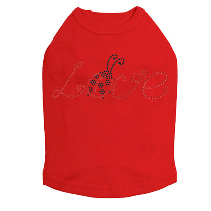 Love Ladybug - Dog Tank