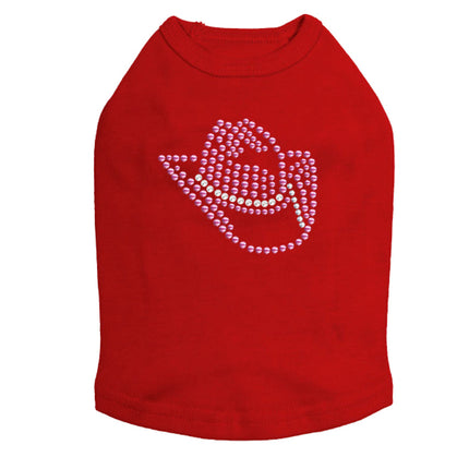 Hat (Pink Cowgirl) - Dog Tank