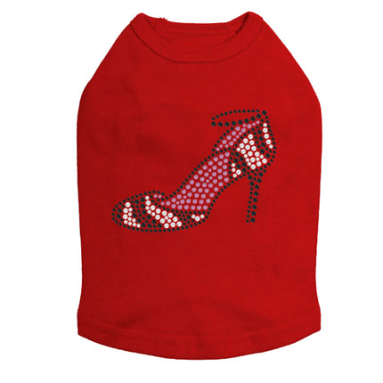 Zebra High Heels - Dog Tank