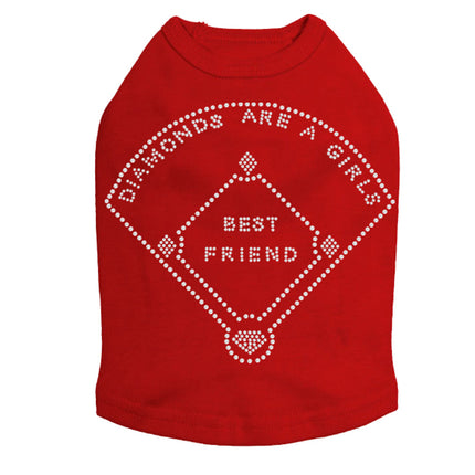 Diamonds are a Girls Best Friend - Dog Tank