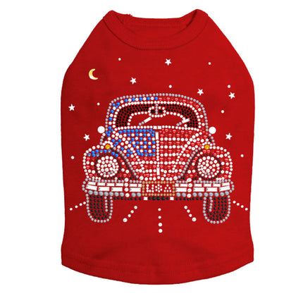 Volkswagon - Red, White, & Blue - Dog Tank