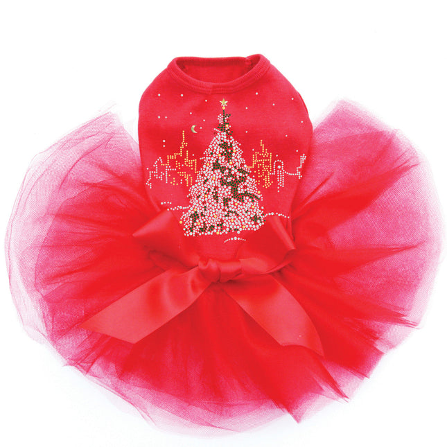 Christmas Tree in the City - Custom Tutu