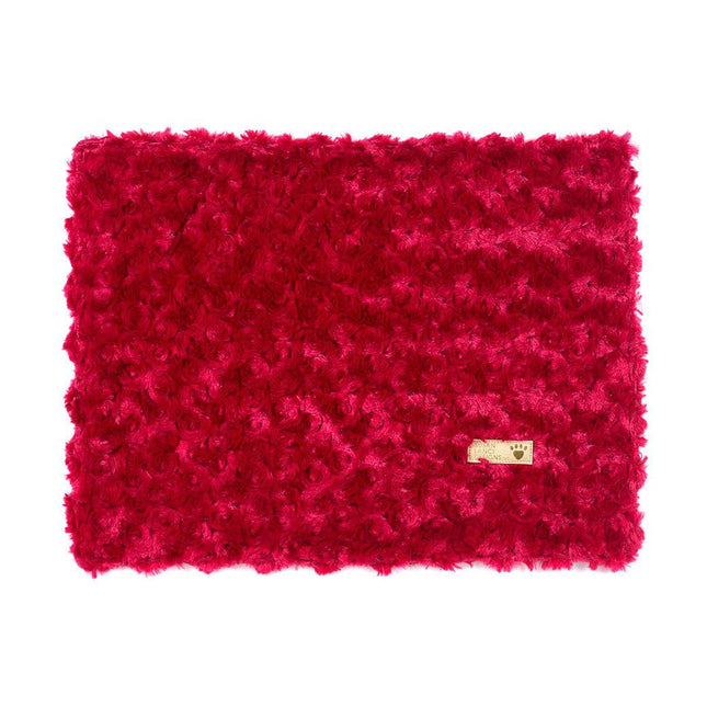 Red Curly Sue Blanket