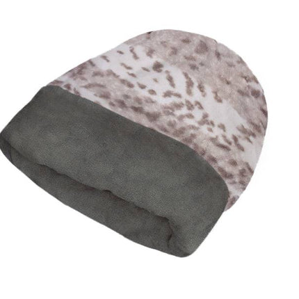 Soft Platinum Snow Leopard Cuddle Cup