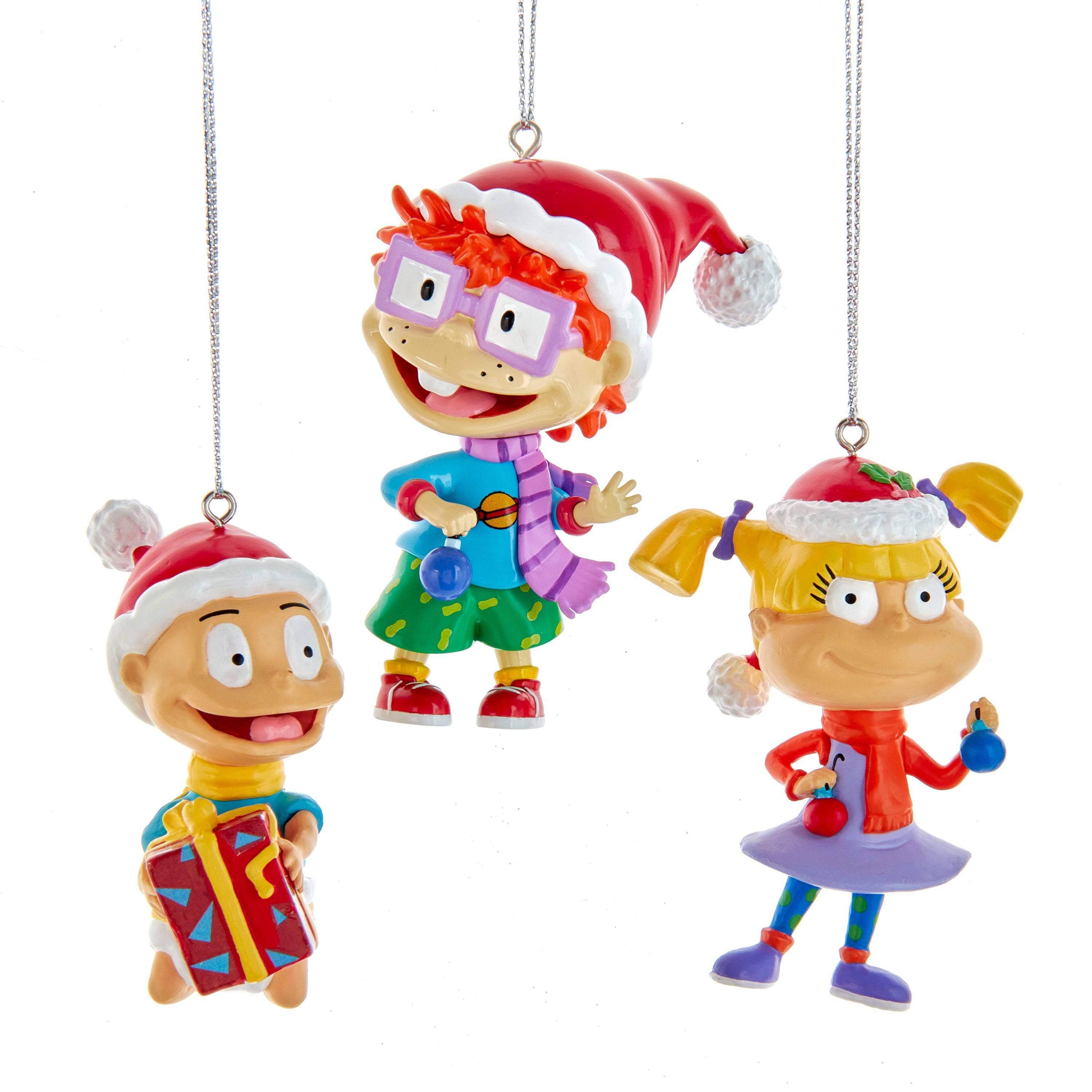 Kurt Adler Rugrats Blow Old Ornament Set, 3-Piece Set