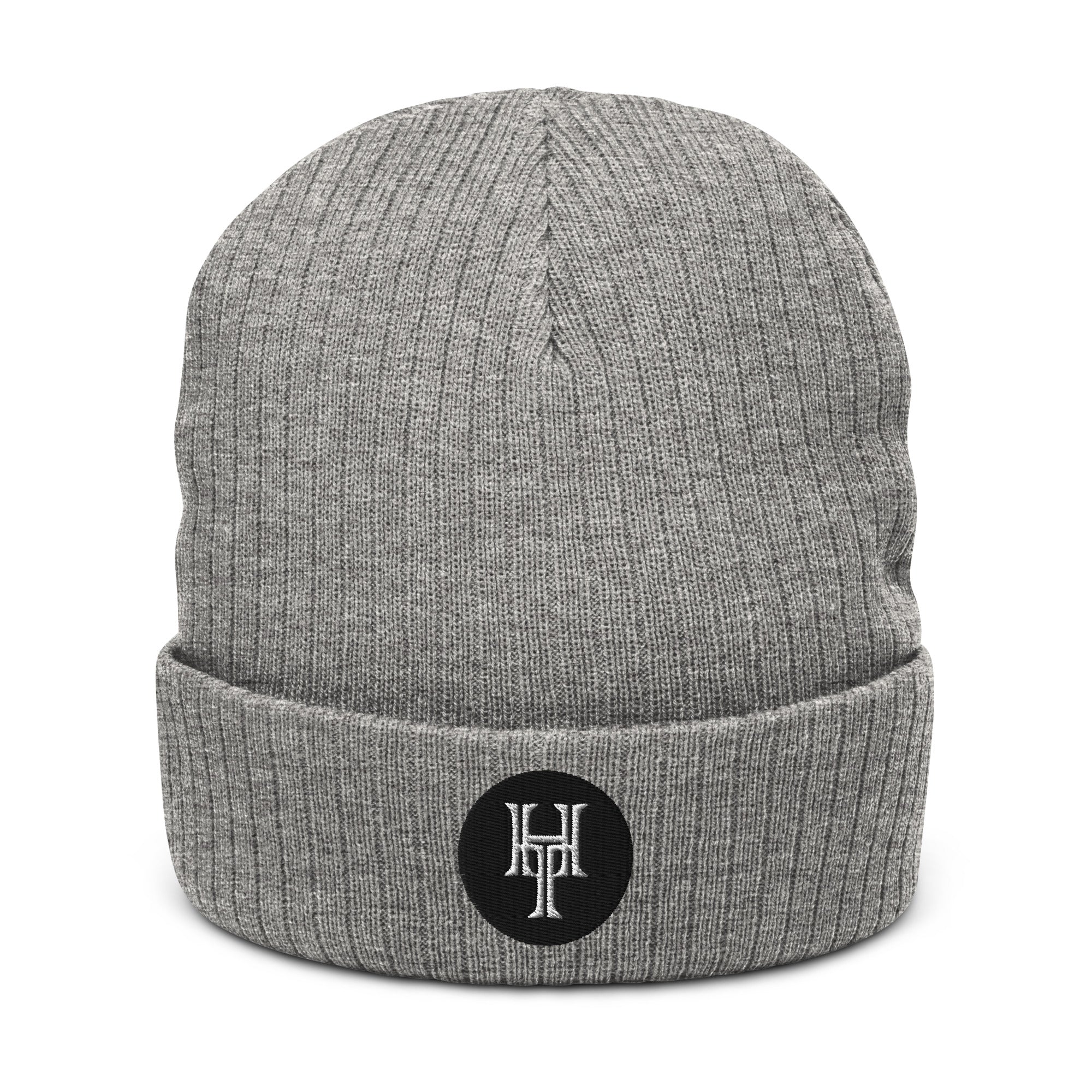 HT Ribbed knit beanie Light Grey