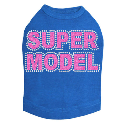 Super Model (Pink)- Dog Tank