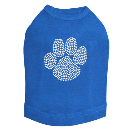 Paw (Rhinestone) - Dog Tank