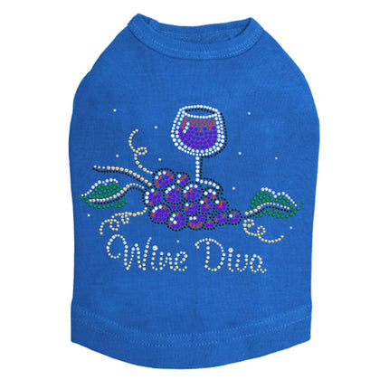 Wine Diva 2 - Dog Tank