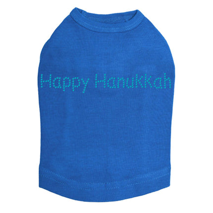 Happy Hanukkah - Dog Tank