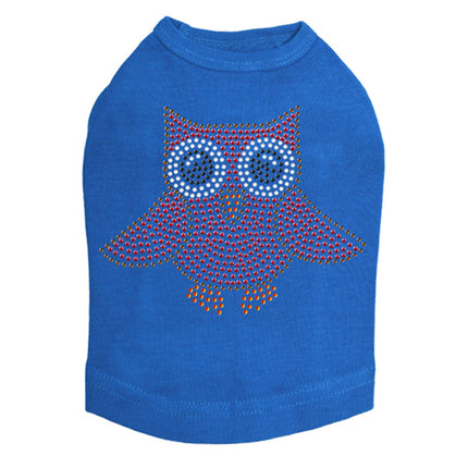 Pink Owl - Dog Tank