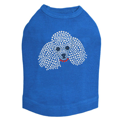 Poodle Face -Dog Tank