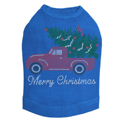 Christmas Truck - Dog Tank