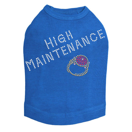 High Maintenance (Fuchsia Ring) - Dog Tank