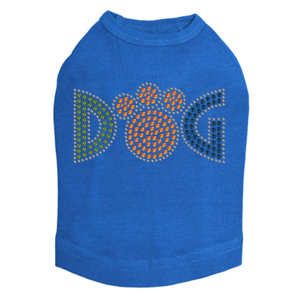 Dog (Rhinestones) - Dog Tank