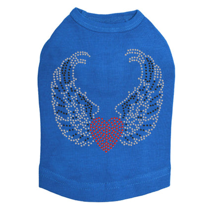 Heart with Wings 1 - Dog Tank