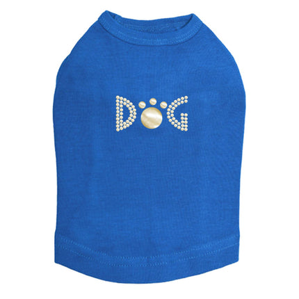 Dog (Gold Nailheads) - Dog Tank