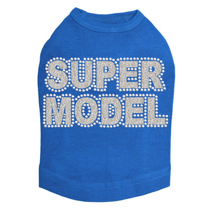 Super Model (Silver) - Dog Tank