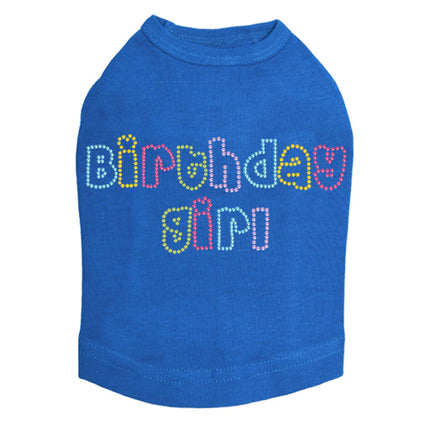 Birthday Girl (Multicolor) - Dog Tank