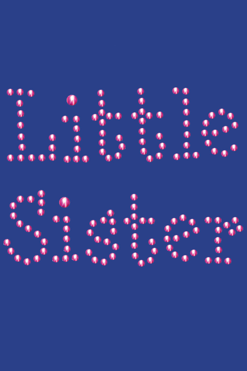 Little Sister - Fuchsia - Bandanna Royal Blue