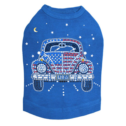 Volkswagon - Red, White, & Blue - Dog Tank