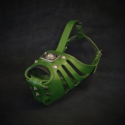 ''Eros'' Basket Muzzle GREEN