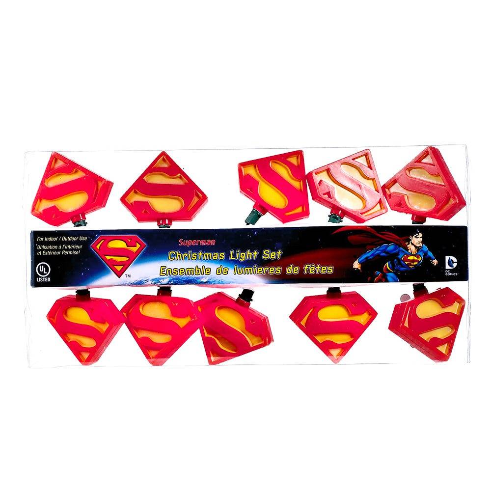 Kurt Adler 10-Light Superman Light Set