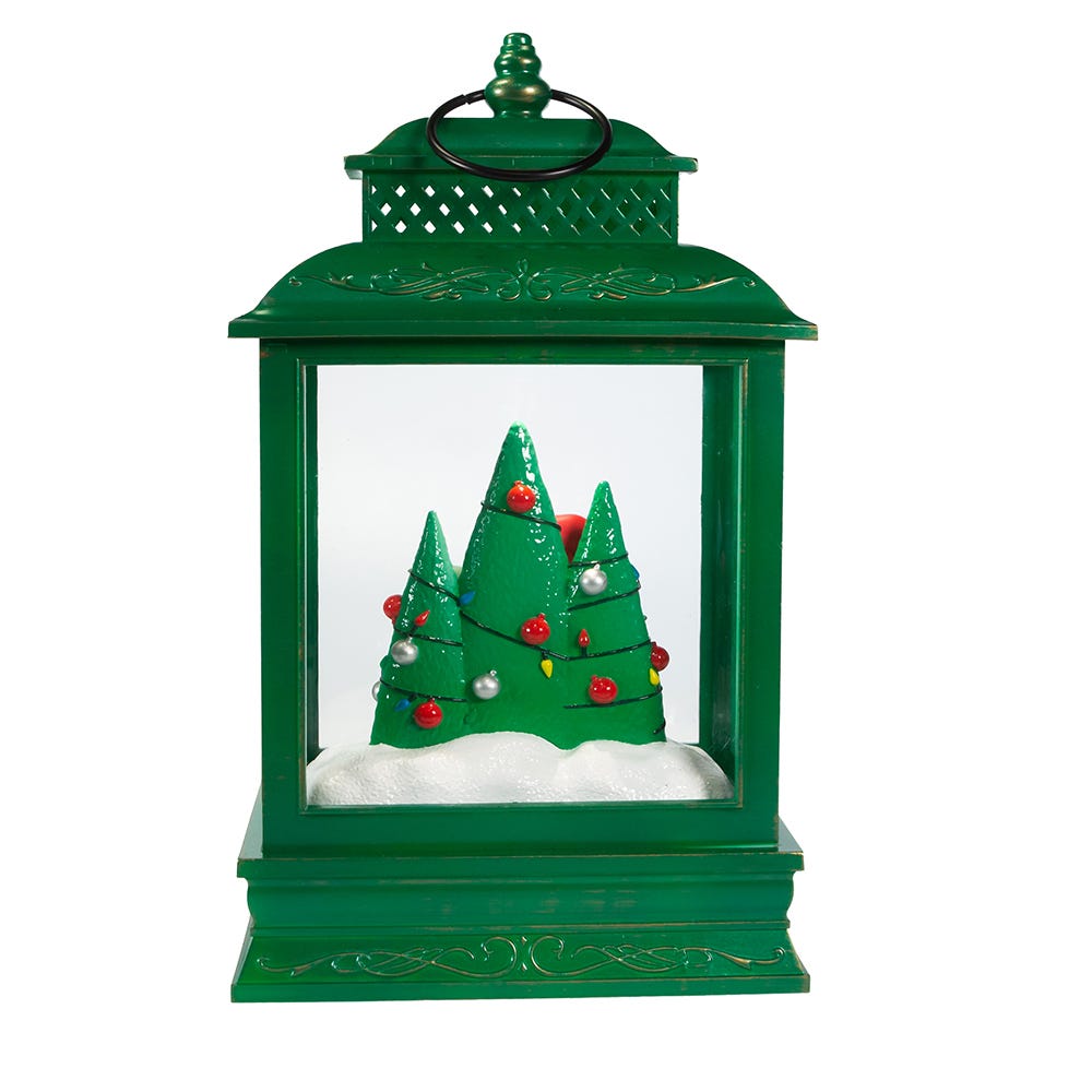 Kurt Adler 10-Inch Battery-Operated The Child Light-Up Lantern Table Piece