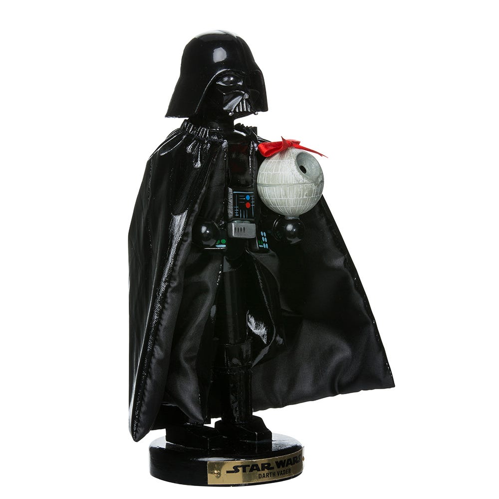 Kurt Adler 10-Inch Darth Vader with Death Star Nutcracker