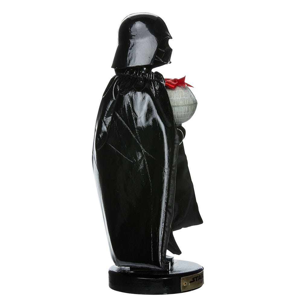 Kurt Adler 10-Inch Darth Vader with Death Star Nutcracker