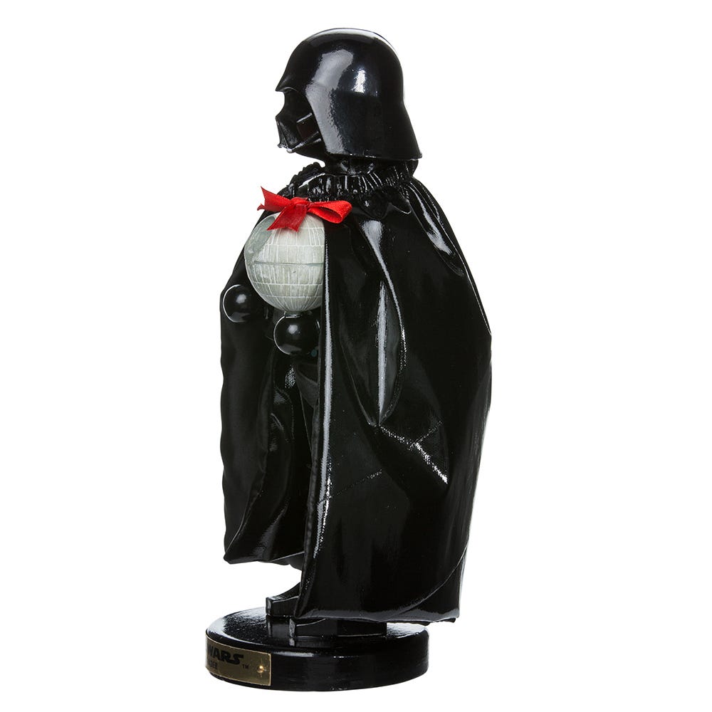 Kurt Adler 10-Inch Darth Vader with Death Star Nutcracker