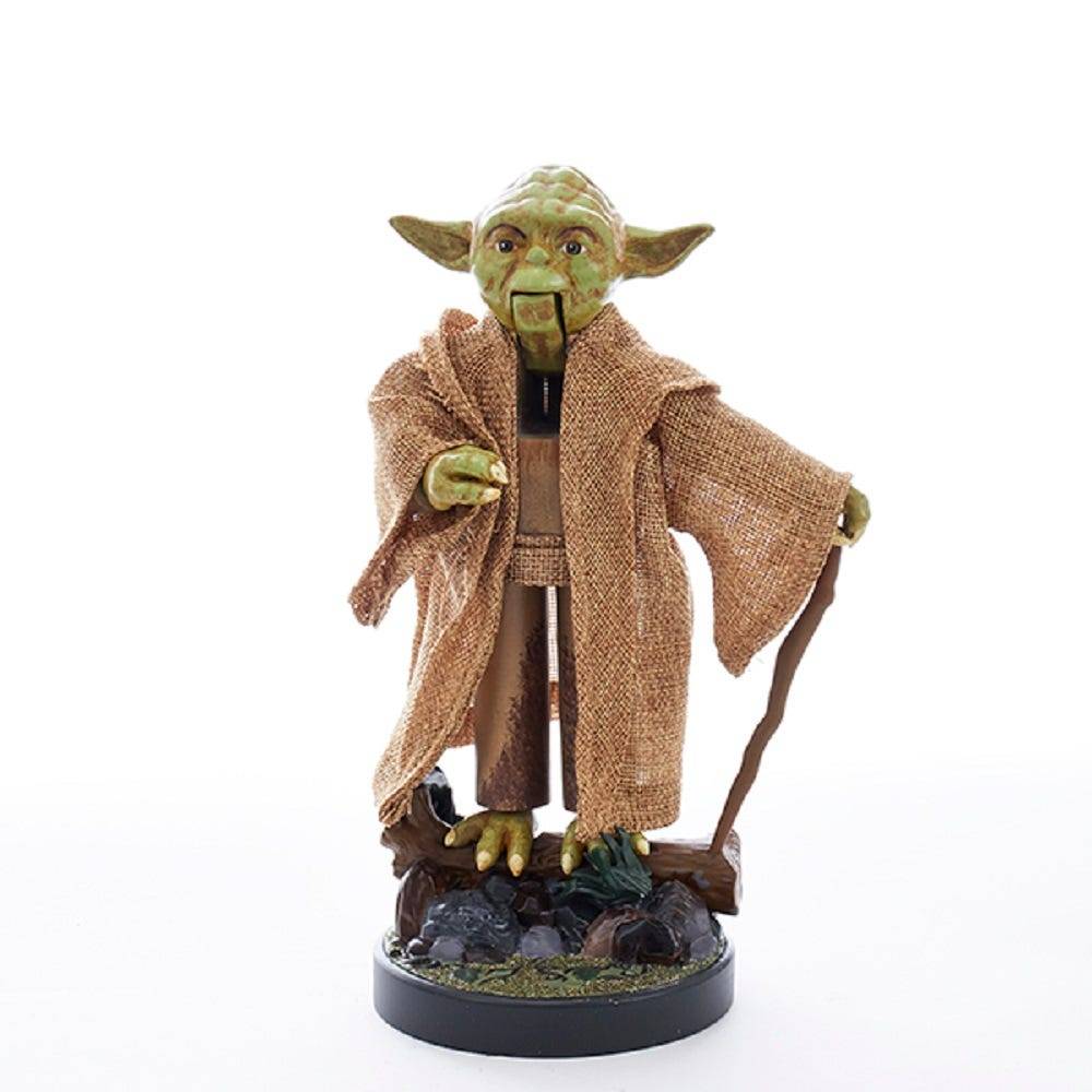 Kurt Adler 12-Inch Star Wars Hollywood Yoda Nutcracker