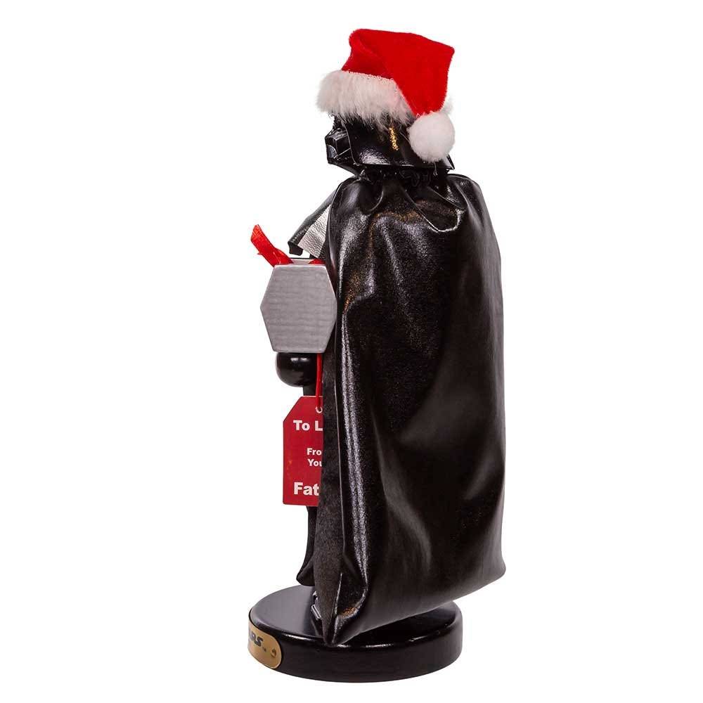 Kurt Adler 10-Inch Star Wars Vader With Tie Fighter Nutcracker