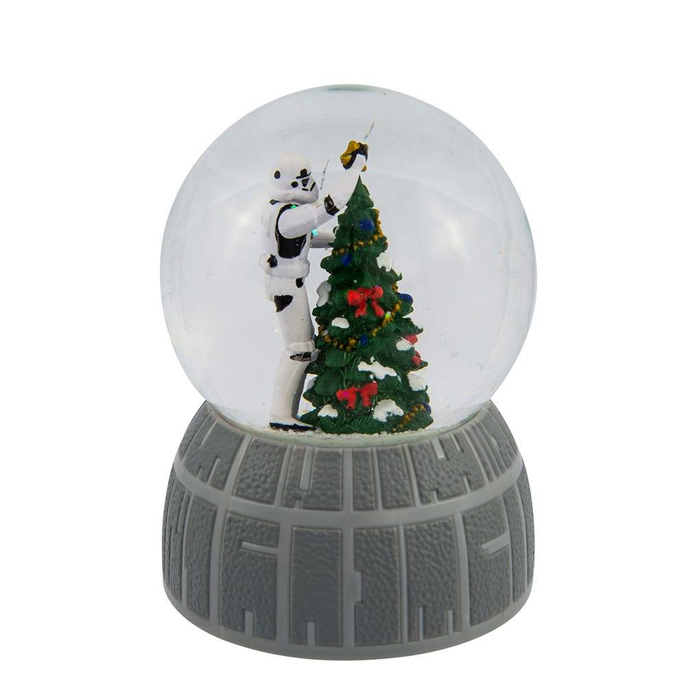 Kurt Adler 100mm Musical Stormtrooper Decorating Christmas Tree Water globe