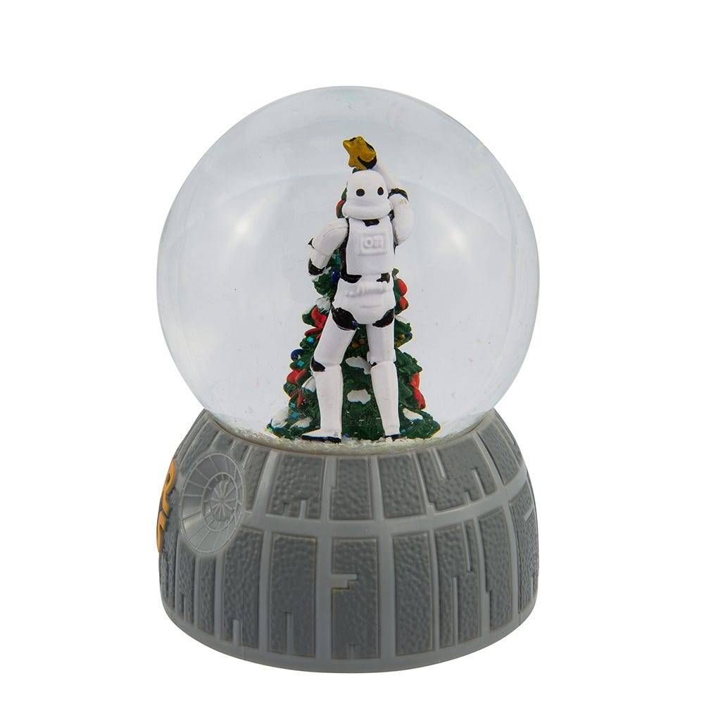 Kurt Adler 100mm Musical Stormtrooper Decorating Christmas Tree Water globe