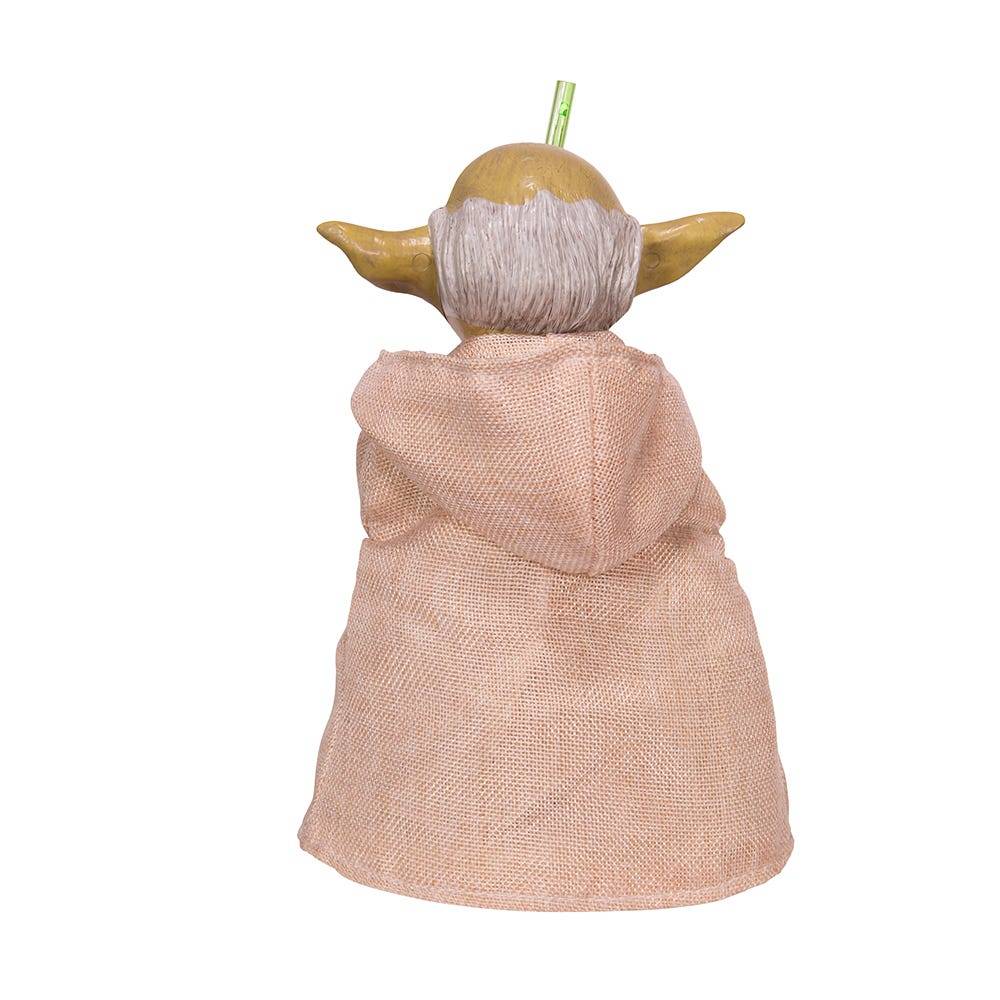 Kurt Adler 12-Inch Battery-Operated Star Wars Yoda with LED Light Saber Treetop